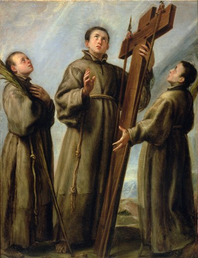 The Franciscan Martyrs in Japan by Juan Carreño de Miranda